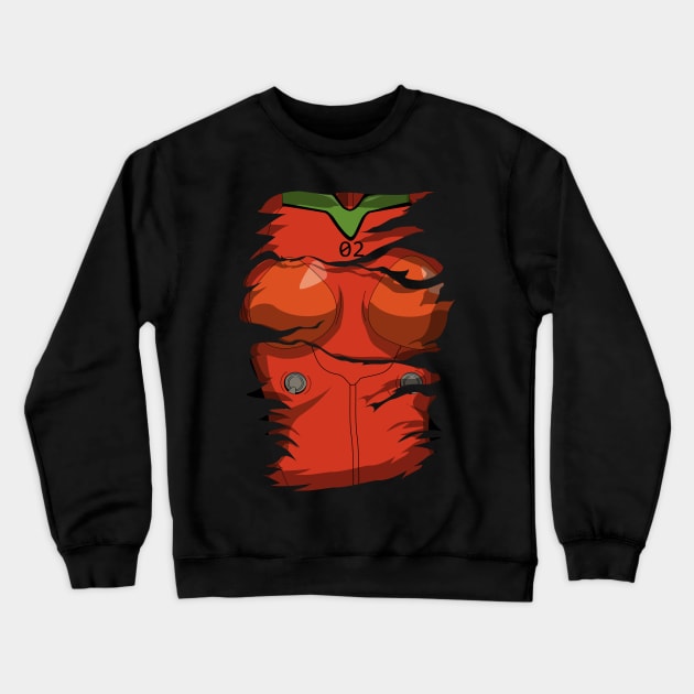 Eva 02 Pilot Crewneck Sweatshirt by Alpheratz